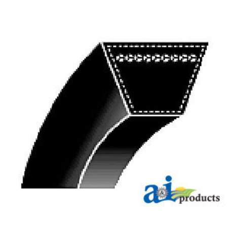 A & I Products Classical V-Belt  (1/2" X 33") 14" x0.5" x0.5" A-A31